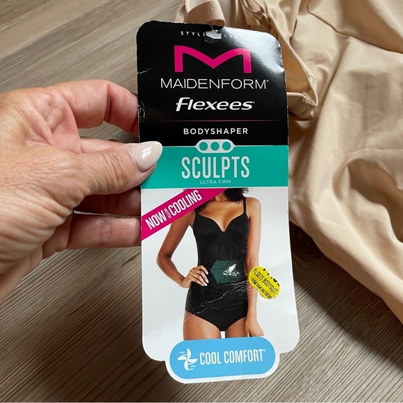 Maidenform Women’s Shapewear FitSense Extra Firm Shaping Bodysuit Size S NWT - Picture 9 of 12